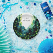 Simple Firefly Woodland Verjaardag Papieren Bordje (Feest)