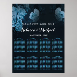 Simple Flora Gold Geometric Lijst Poster