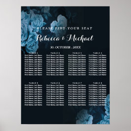 Simple Flora Gold Geometric Lijst Poster