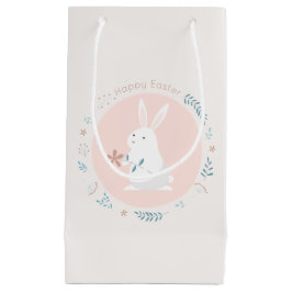 Simple Floral Easter Bunny | Gift Bag Klein Cadeauzakje