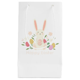 Simple Floral Easter Bunny | Gift Bag Klein Cadeauzakje