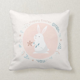 Simple Floral Easter Bunny | Sierkussen