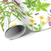 Simple Floral Wrapping Paper Cadeaupapier (Rol Hoek)