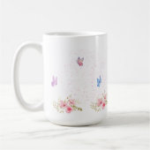 Simple Flower Design Mug Koffiemok (Links)