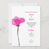 Simple flower save the date (Voorkant)