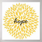 Simple Flowers Hope Poster (Voorkant)