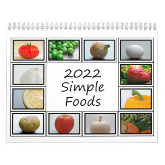 Simple Foods Calendar Kalender