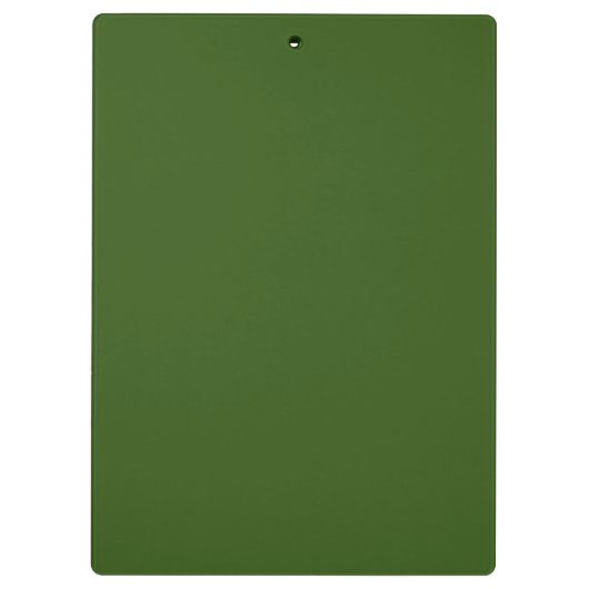 Simple Forest Green Authority® Klembord (Achterkant)