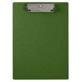 Simple Forest Green Authority® Klembord (Voorkant)
