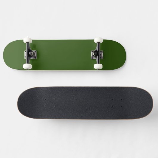 Simple Forest Green Authority® Persoonlijk Skateboard (Horizontaal)