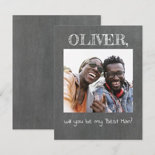 Simple Fun Wil je mijn getuige zijn foto (Voorkant / Achterkant)