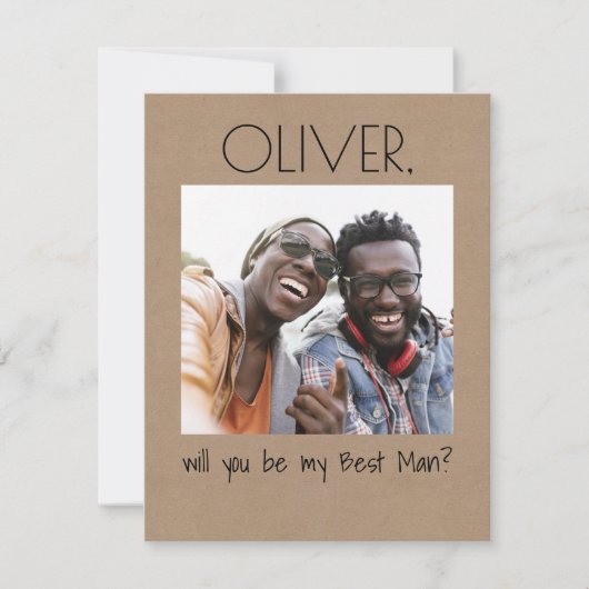 Simple Fun Wil je mijn getuige zijn foto (Voorkant)