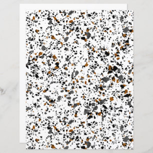 Simple Funky Terrazzo Art Scrapbook