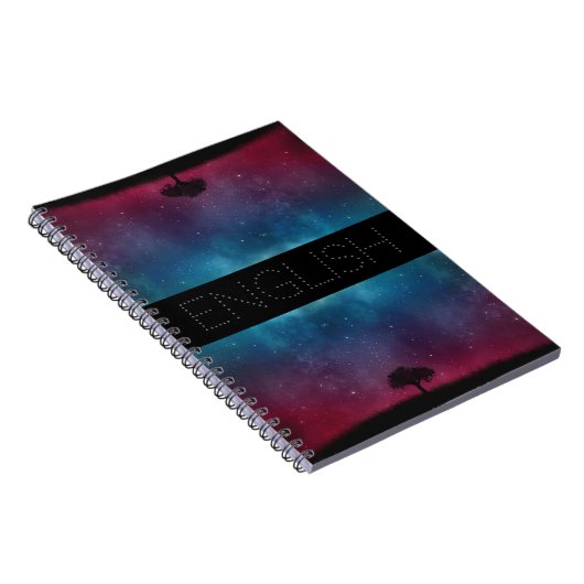 Simple Galaxy Onderwerp Notitieboek (Rechterzijde)