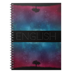 Simple Galaxy Onderwerp Notitieboek