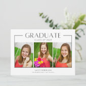 Simple Girl 3 Photo High School Afstuderen (Staand voorkant)