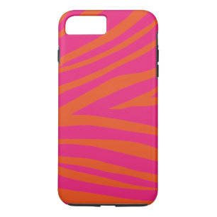Simple Girly Zebra Stripes Texture Personalized Case-Mate iPhone Case