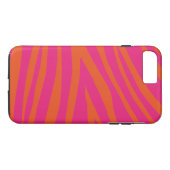 Simple Girly Zebra Stripes Texture Personalized Case-Mate iPhone Case (Achterkant (Horizontaal))