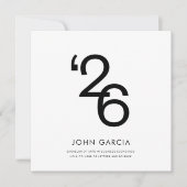 Simple Graduation Announcement (Voorkant)