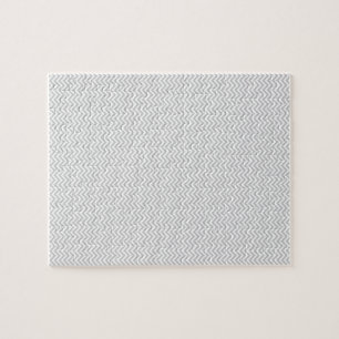 Simple Gray ZigZag Legpuzzel