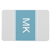 Simple Gray ZigZag Magneet (Horizontaal)