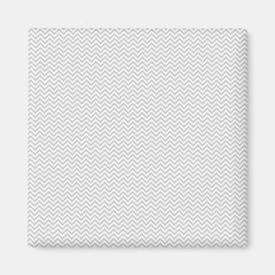Simple Gray ZigZag Magneet