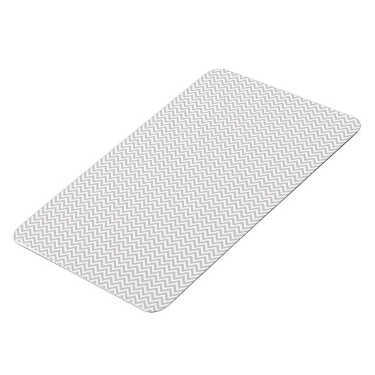 Simple Gray ZigZag Magneet (Linkerzijde)
