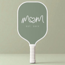 Simple Green Cute Heart Script Moeder Opgericht Es