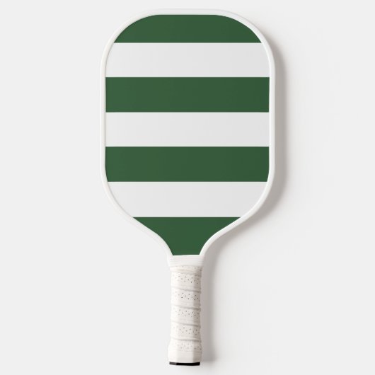 Simple Green Minimalist Monogrammed Modern Pickleball Paddle (Achterkant)