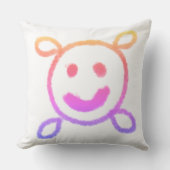 Simple green watercolor abstract add logo text min kussen (Voorkant)