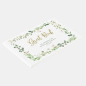 Simple Greenery | Bruiloft Gastenboek (Hoek)