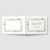 Simple Greenery | Bruiloft Gastenboek (Volledig)