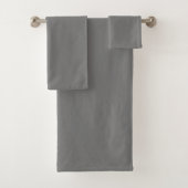 Simple Grey Authority® Bad Handdoek (Insitu)