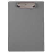 Simple Grey Authority® Klembord (Voorkant)