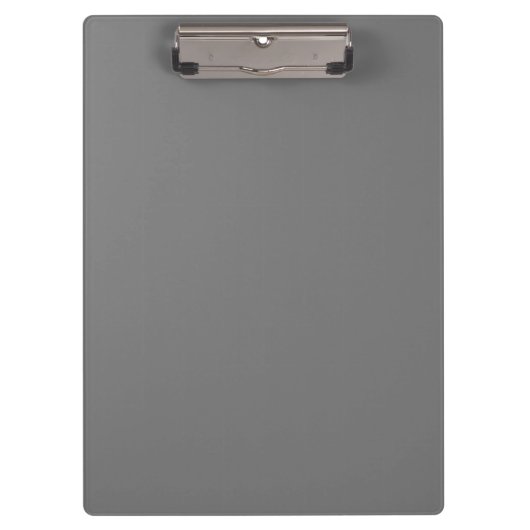 Simple Grey Authority® Klembord (Voorkant)