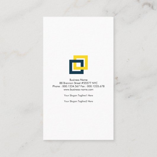 Simple Grey Layer Rebars Engineering Visitekaartje (Achterkant)