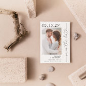 Simple Hand Lettered Script Typografie 5 Foto Save The Date