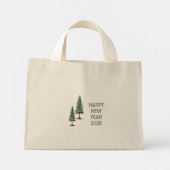 Simple handbag mini tote bag (Achterkant)