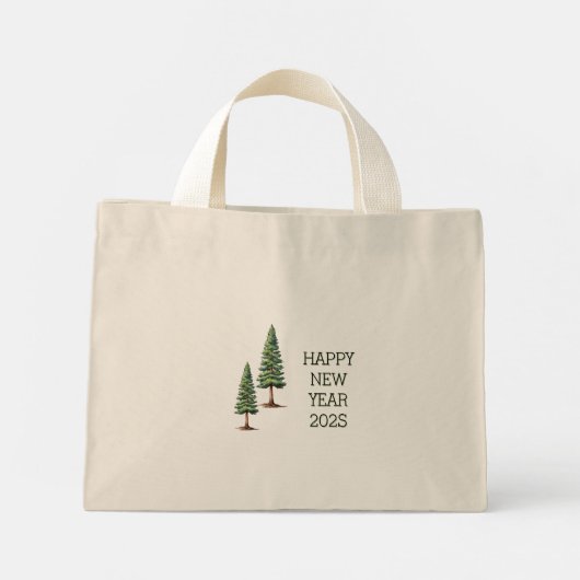 Simple handbag mini tote bag (Achterkant)