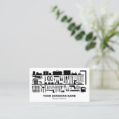 Simple Handyman Tradesman Visitekaartje (Staand voorkant)