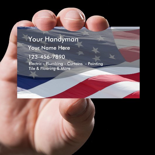 Simple Handyman-Visitekaartje Visitekaartje