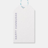 Simple Hannukah Gift-Labels Cadeaulabel (Voorkant)