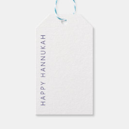 Simple Hannukah Gift-Labels Cadeaulabel