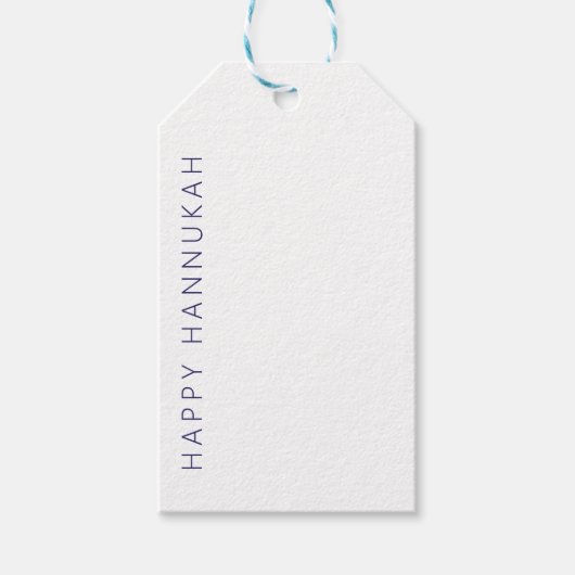 Simple Hannukah Gift-Labels Cadeaulabel (Voorkant)
