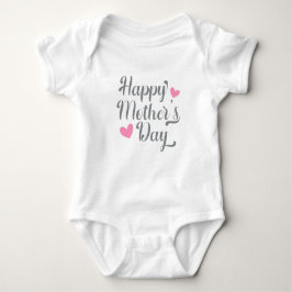 Simple Happy Moederdag Calligraphy | Bodysuit
