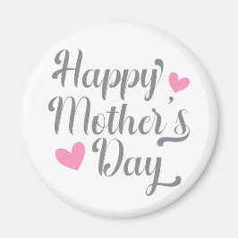 Simple Happy Moederdag Calligraphy | Magneet