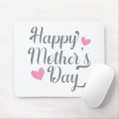 Simple Happy Moederdag Calligraphy | MUISMAT (Met muis)