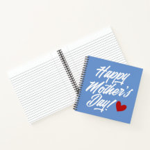 Simple Happy Moederdag Calligraphy | NOTITIEBOEK