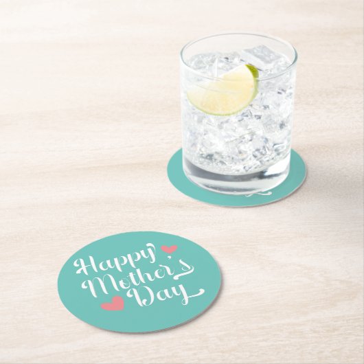 Simple Happy Moederdag Calligraphy | ONDERZETTER (Insitu)