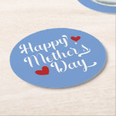 Simple Happy Moederdag Calligraphy | ONDERZETTER (Gebogen)